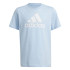 T-shirt adidas Enfant Essentials Big Logo Cotton Bleu/Blanc