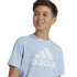 T-shirt adidas Enfant Essentials Big Logo Cotton Bleu/Blanc