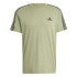 T-shirt adidas Homme Essentials Single 3-Stripes Vert