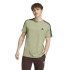 T-shirt adidas Homme Essentials Single 3-Stripes Vert