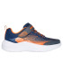 Chaussures Skechers Microspec Advance Bleu/Orange Enfant