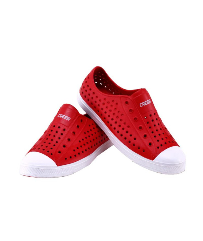 Chaussure Pulpy Rouge-Blanc Cressi