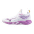 Chaussures Volley-ball Mizuno Femme de Wave Dimension White