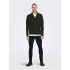 Sweat Only & Sons phil Reg 12 Struc Half Zip Rosin Homme