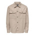 Chemise Only & Sons ash Ovr Woolen Look Pkt Chinchilla Homme
