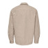 Chemise Only & Sons ash Ovr Woolen Look Pkt Chinchilla Homme