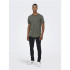 T-shirt Only & Sons benne Longy Nf 7822 Castor Gray Homme