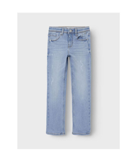 Pantalon Name it mryan Jean droit 2520-El Denim bleu...
