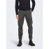 Pantalon Only & Sons cam Stage Cargo Cuff Life 6687 Gris Rayé Homme