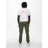 Pantalon ONLY & Sons Cam Cuff Life 6687 Olive Night Homme
