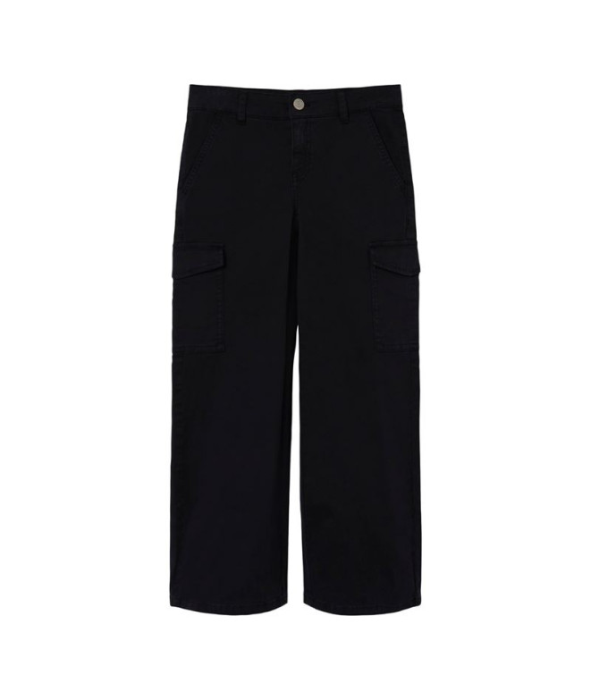 Pantalon Name it frose Cargo en sergé large...