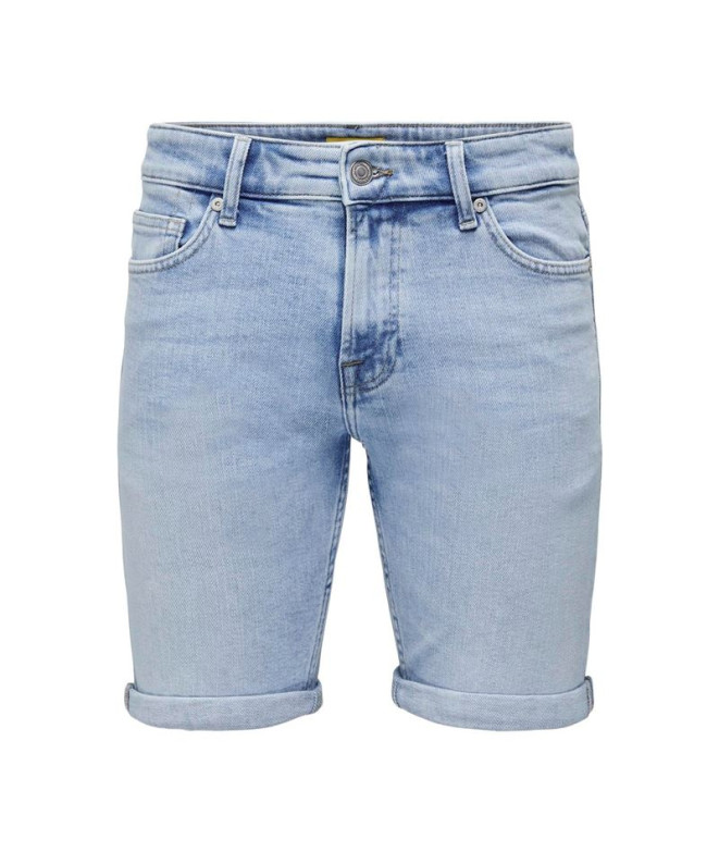 Pantalon Only & Sons Onsply Lb 5189 Denim Bleu...