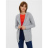 Cardigan Vero Moda doffy Open Hood Cardin Light Grey Melange Femme
