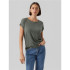 T-shirt Vero Moda ava Plains Couronne de laurier Femme