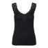 T-shirt Vero Moda rose Noir Femme