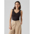 T-shirt Vero Moda rose Noir Femme