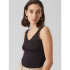 T-shirt Vero Moda rose Noir Femme