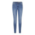 Pantalon Vero Moda tanya Piping Jeans Vi349 Medium Blue Denim Femme