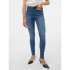 Pantalon Vero Moda tanya Piping Jeans Vi349 Medium Blue Denim Femme