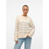 Vero Moda saba O-Necktripe Birch Sweater Femme