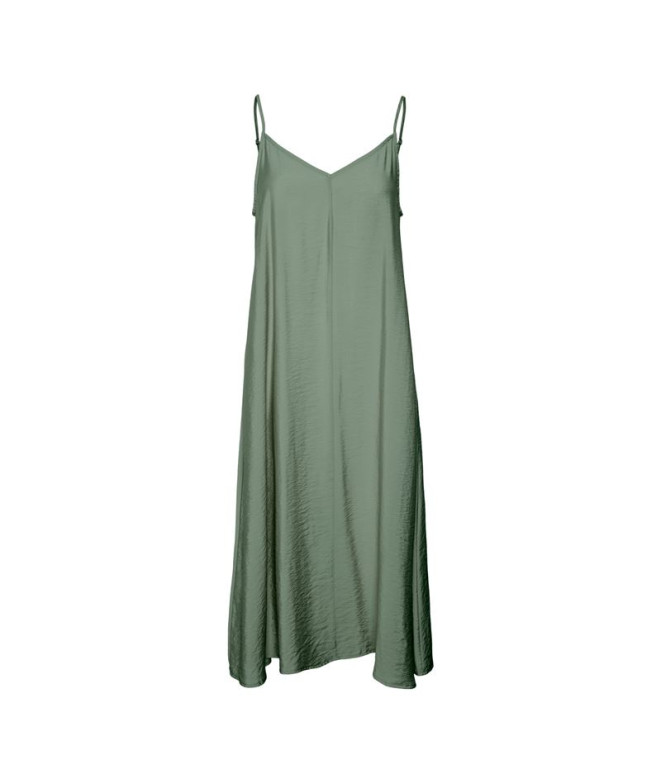 Robe Vero Moda Vmjosie Calf Singlet Hedge Green...