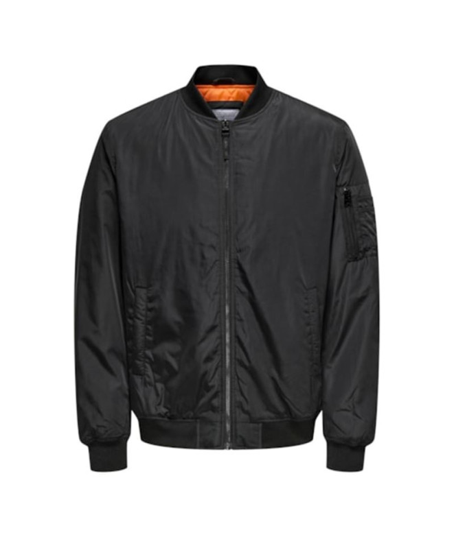 Veste Only & Sons joshua Homme Noir