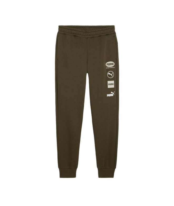 Pantalons Puma Power Graphic Sweatpants Fl Cl...