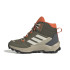 Botas de Montagne adidas Enfant Terrex Ax4R Mid Hiking Olive Green