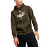 Sweat Décontracté Homme Puma Power Graphic Vert