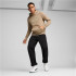 Sweat Décontracté Homme Puma Essentials Big Logo Beige