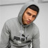 Sweat Décontracté Homme Puma Power Graphic Gris