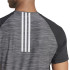 T-shirt Fitness adidas Homme de Gym+ Training 3 Bands Noir