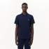 Polo Lacoste Chemise Col Bord-Cotes Bleu Homme