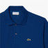 Polo Lacoste Homme Chemise Col Bord-Cotes Bleu
