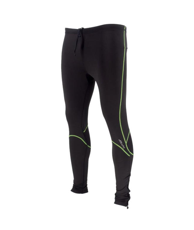 Pantalon Fitness Joluvi de Fit-Lyc Noir - Vert...