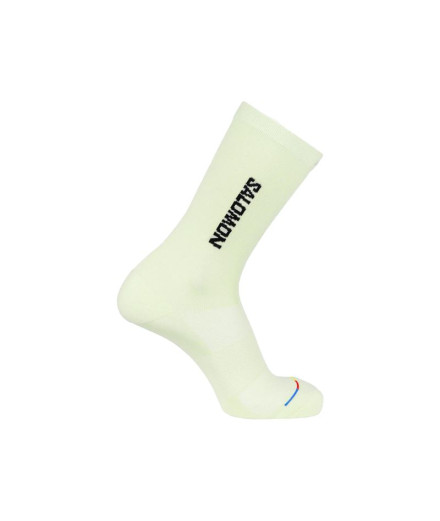 Chaussettes Montagne Salomon de 365 Crew Crème citron...