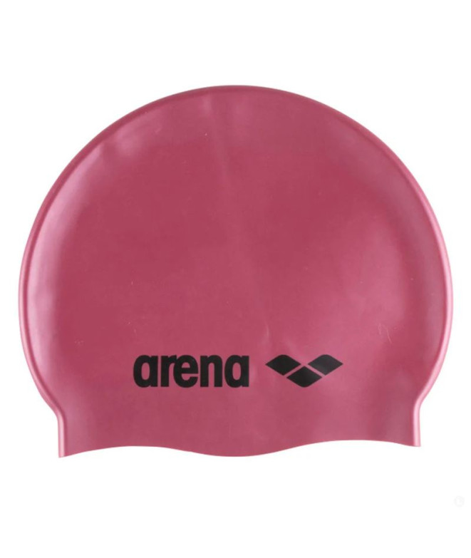 Bonnet Natation Arena par Classic Silicone Red...