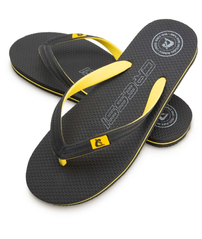 Chaussons Cressi Feuille Noir-Jaune