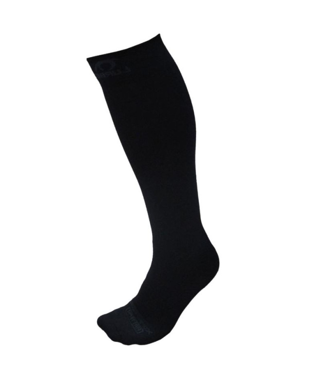 Chaussettes de Lurbel Recovery Six Comp Noir