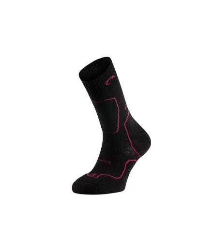 Chaussettes de Montagne Lurbel Posets Five Noir/Fuchsia