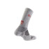 Chaussettes de Montagne Lurbel Fuji Five Gris Glace/Rouge
