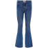 Pantalons Only Konroyal Life Reg Flared Pim504 Medium Blue Denim Femme