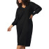 Robe Only Carnew Tessa Midi V Noir Femme