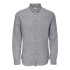 Chemise Only & Sons caidenSolid Linen Dress Blues Homme
