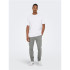 Pantalons Only & Sons mark Stripe Gw 3727 Light Grey Melange Homme