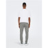 Pantalons Only & Sons mark Stripe Gw 3727 Light Grey Melange Homme