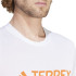 T-shirt adidas Homme randonnée Mt Log Tech Blanc