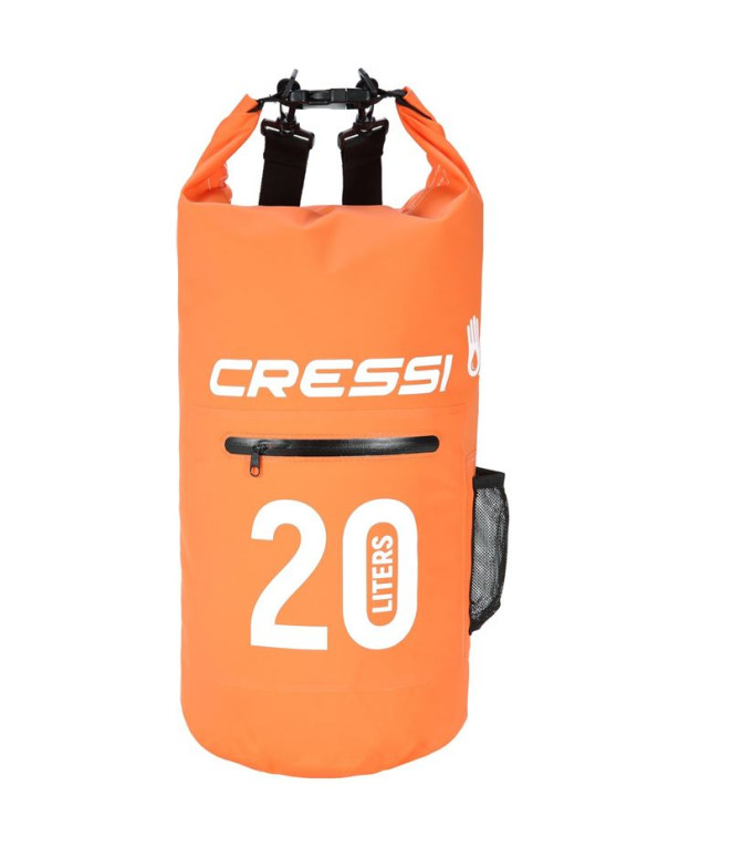 Sac Cressi Dry Pvc avec Fermeture Éclair Orange...