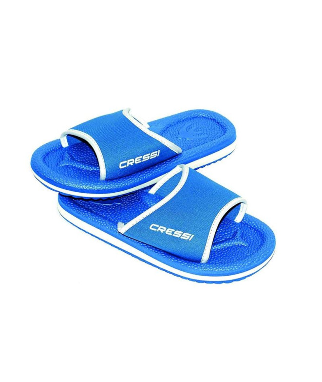 Chancla de Plage Cressi Lipari Enfant Bleu