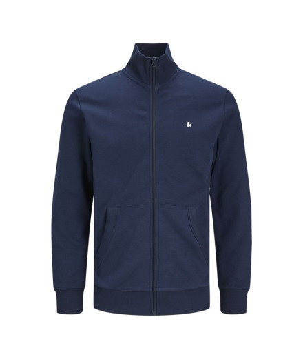 Sweat Homme Jack & Jones epaulos Zip Navy Blazer